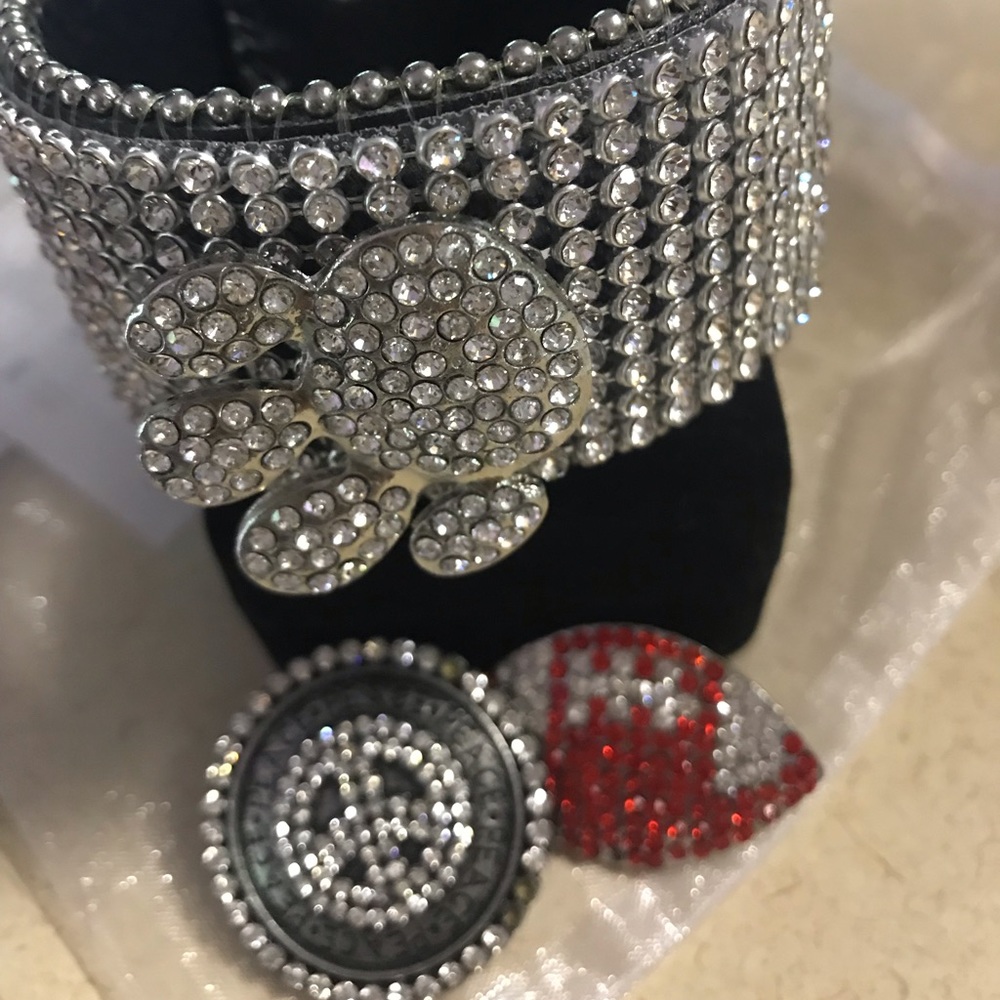 Katydid bling wrap bracelet.